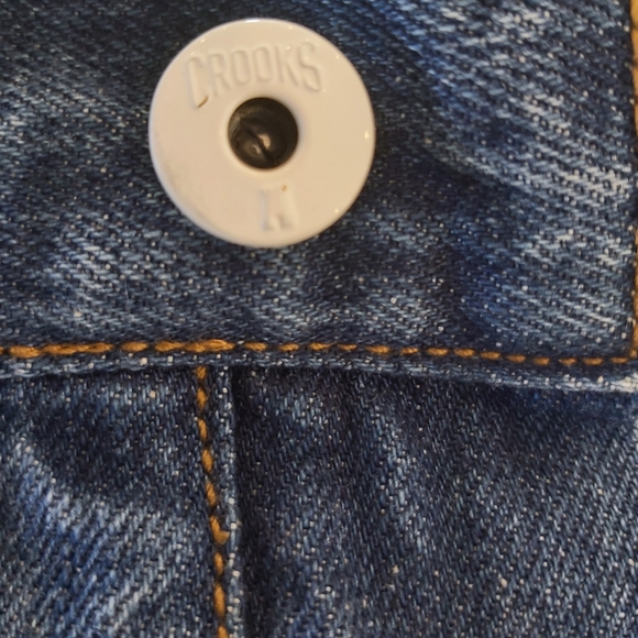 Crooks & Castels Distressed Womans Jeans - Picture 9 of 9